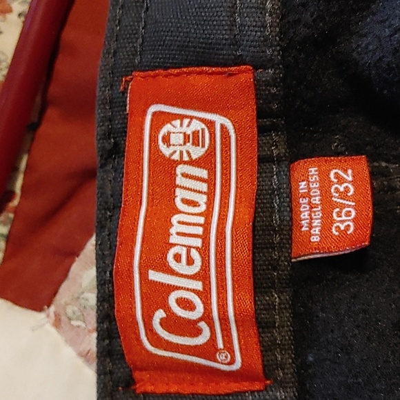 Coleman Fleece Lined Canvas Pants Sz.36X32 NWT - Picture 5 of 7
